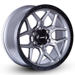 TSW MOGUL 9X18 6/140 ET20 106 SATIN GUNMETAL BLACK LIP