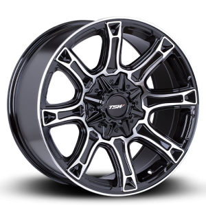 TSW Obsidian Machined Black Tinted