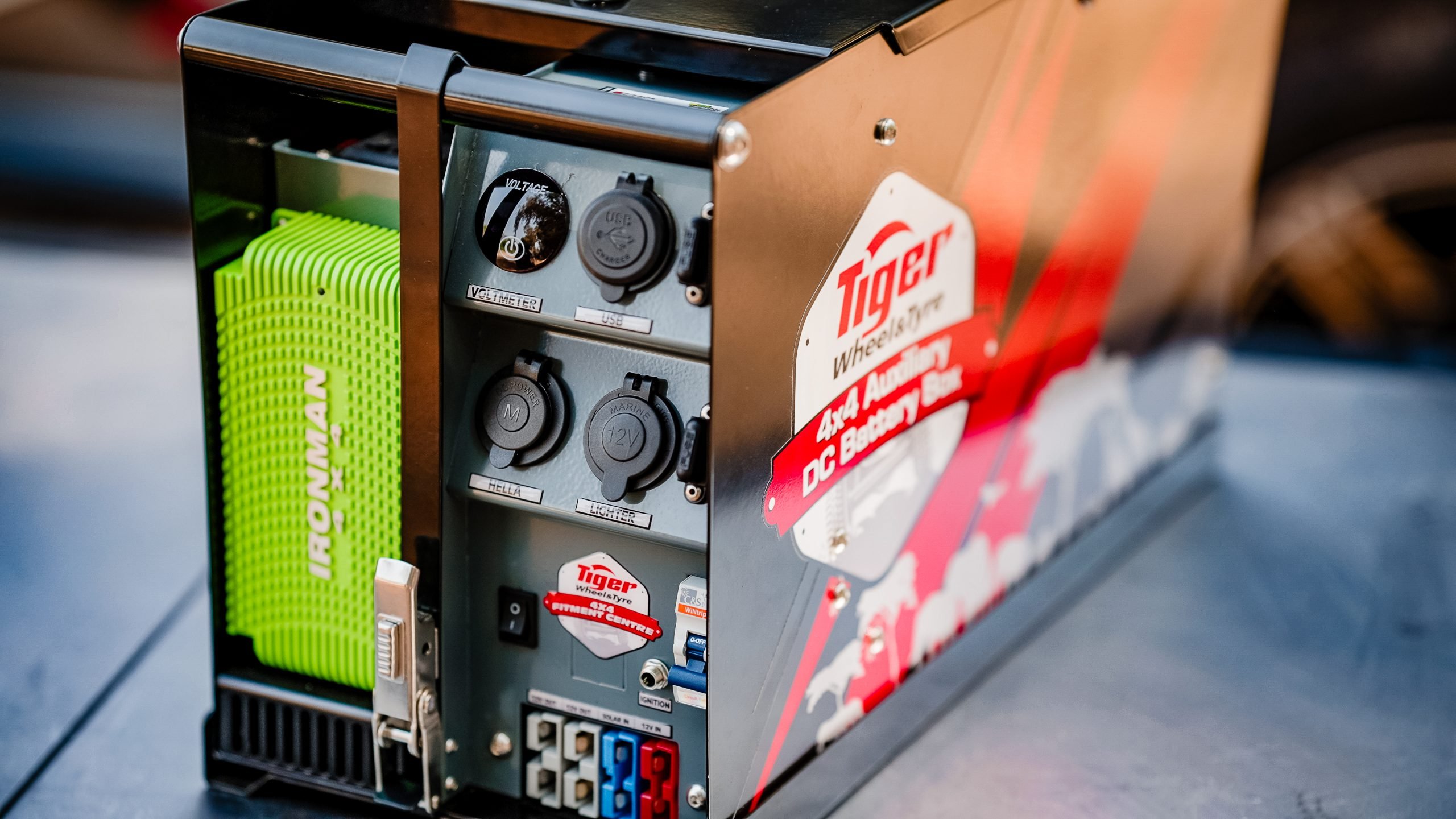 Tiger Wheel & Tyre Battery Box