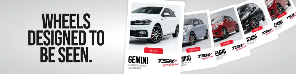 A series of Gemini TSW Wheels